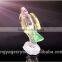 Latest colorful crystal bird as best birthday gift, indian wedding money crystal gift