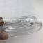 High transparent oval acrylic soap dispenser box