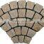 HZY-129-Z Yellow Mesh Cobblestone Pavers