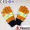 safety cowhide cow leather fire retardant workwear working hand protected welding industrial 3 m reflective glove
