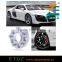 2pcs 25mm Thick PCD 5x112 57.1CB Aluminum Wheel Spacers Adapters For Audi R8