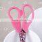 Fashional factory price beautiful popular PP handle students scissors