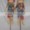 Straw havest outdoor scarecrow