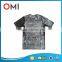 2016 Custom polyester men's Sublimation Printing T Shirt Wholesale