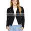 hot sale lady short style fitted classic city jacket custom for sale