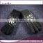 Double wool fleece warm gloves/thickening knitted glove