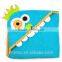 Eco-friendly embroidery designs ring spun cotton velour wholesale hooded baby towel for bathroom