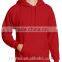Cotton polyester plain hoodies with pocket