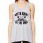 women gym very low price tank top with partten and design your own picture