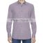 High-quality factory direct cotton French-style geometric micro-pattern long online shirt for men
