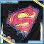 95%bamboo5%spandex superman t shirt