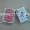 Jumbo index plastic playing cards
