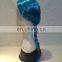 Girls Blue Long Braided Party Wigs