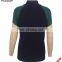 Pullover men mock neck color combination sweater