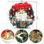 36CM Christmas Large Wreath Door Wall Ornament Garland Decoration