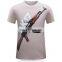 2017 new explosive 3D personality t shirt short sleeve men's t shirt plus size t shirt