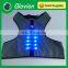 Glowing in dark dog vest USB rechargeable pet clothes wholesale flashing pet clothes