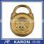 Gold Color Personalized Metal Wine Charm for Promotion