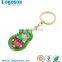 High Quality KEMER Printed Logo Middle Spinner Fancy Metal Keyring Keychains