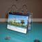 Transparent plexiglass latest acrylic calendar stand