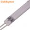 11*23mm 15*33mm  infrared halogen White plating twin tube double infrared lamp offset printing drying