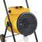 Industrial air forced fan heater 380V  15KW yellow