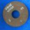 Resin monocrystalline fused alumina grinding wheel special for stainless steel