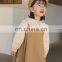 6664/Solid Simple Baby Girls Cotton Dresses Korea Fashion Sweet Suspender Skirt