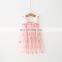 3 layers Star Sequin Summer Party Prom Gown Kids Dresses suspenders Embroidery Mesh Dresses Girls Toddler Girls Princess Girls