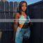 2020 Summer Women Fashion Party Club Spaghetti Straps Tie Dye Print Sexy Camis Shorts Two 2 Piece Set Holiday Tracksuit