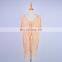 Summer Free Size knitted Tunic Tassel Holiday Dress Swimwear V-neck Swimsuit Beach Solid Color Cover Up UK