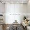 Customizable Good Quality Soft Pure White Sheer Velvet Curtain Fabric Luxury For Living Room Bathroom