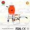 High quality wheeled hospitl stair chair aluminum alloy foldaway stretcher