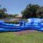 Blue Crush Water Slides 30ft Tall Inflatable Cyclone Twister Slide With Pool