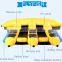 Summer Cool Sea Flying Banana Boat Flyfish Tube PVC Inflatable Fly Fish Tube For Water Sports