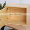 Accept Custom Logo Unpainted Solid Wooden Storage Cabinet