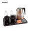 double tea kettleelectric tea kettle tray set for hotel guest room/kitchen appliance