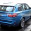 2016 New Arrival X5 F15 change to X5M wide body kits rear bumper with exhaust