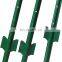 America Type Green Painted Studded Fence T Post