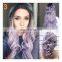 5 Color Blonde Long Straight Party Hair Wig Blond Mixed Color Gradient Curly Ladies Party Wig Not Lace Front Synthetic Hair