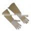HANDLANDY Thorn Proof Pigskin Leather Gardening Gloves,Rose Pruning Gloves for Men and Women