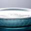 Guangzhou Manufacturer Wholesale Home Table Decoration Blue Glass Jar Vase Set