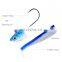 New Bait 5g 12g 25g  Artificial Soft Body+Lead Hook Minnow Bait Fish Head Jig Hook Super Soft Fishing Lure