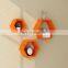 Factory direct home decoration items wooden hexagon wall mounted shelf supplier