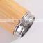 Stylish 360ml 450ml 530ml Stainless Steel Bamboo Shell Wine Tumbler
