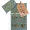 Fashionable Paper Clothing Hang Tag With String Custom Printed garment apparel label card