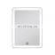 Travel Portable Make-up Mirror Touch Screen Dimming Dual Power Square Desktop LED White Make-up Mirror
