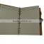 loose leaf leather diary notebook printing