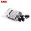 SNS Plastic Pneumatic Push in fittings SPA Series Air Flow Regulating Speed Control Valve with push-to-connect fittings
