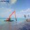 High Quality Amphibious Crawler Excavator with Pontoon Dredging Excavator